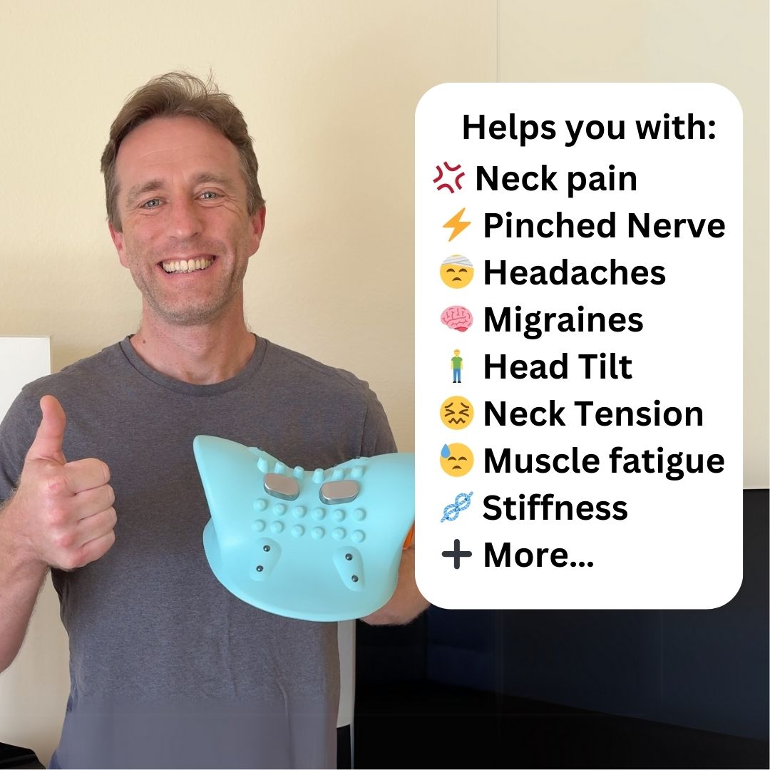 NeXo™ – Neck Relief System (4-in-1 with EMS, Heat & Massage)