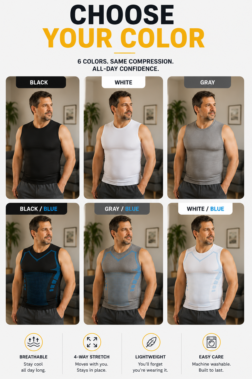 FitForm™ Men’s Compression Undershirt