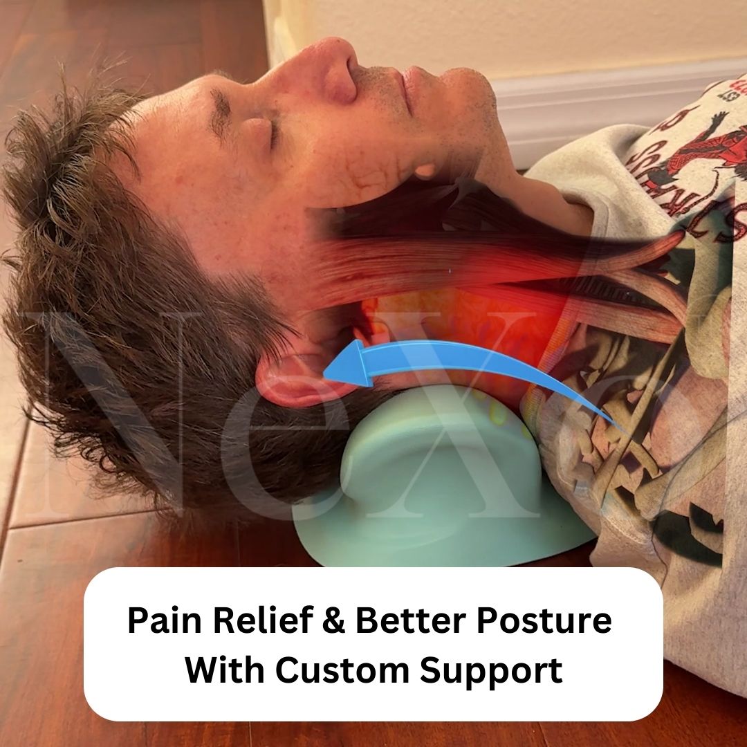 NeXo™ – Neck Relief System (4-in-1 with EMS, Heat & Massage)