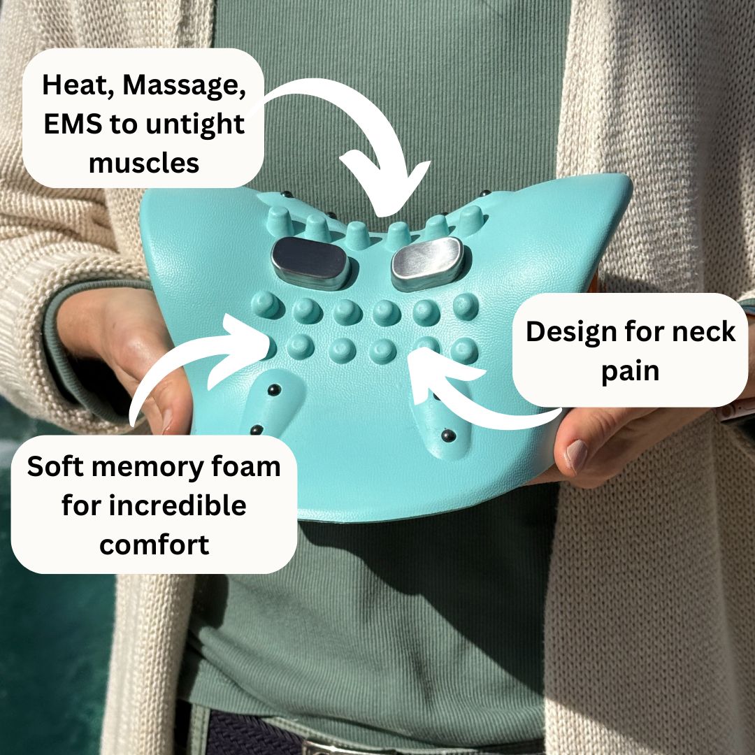 NeXo™ – Neck Relief System (4-in-1 with EMS, Heat & Massage)