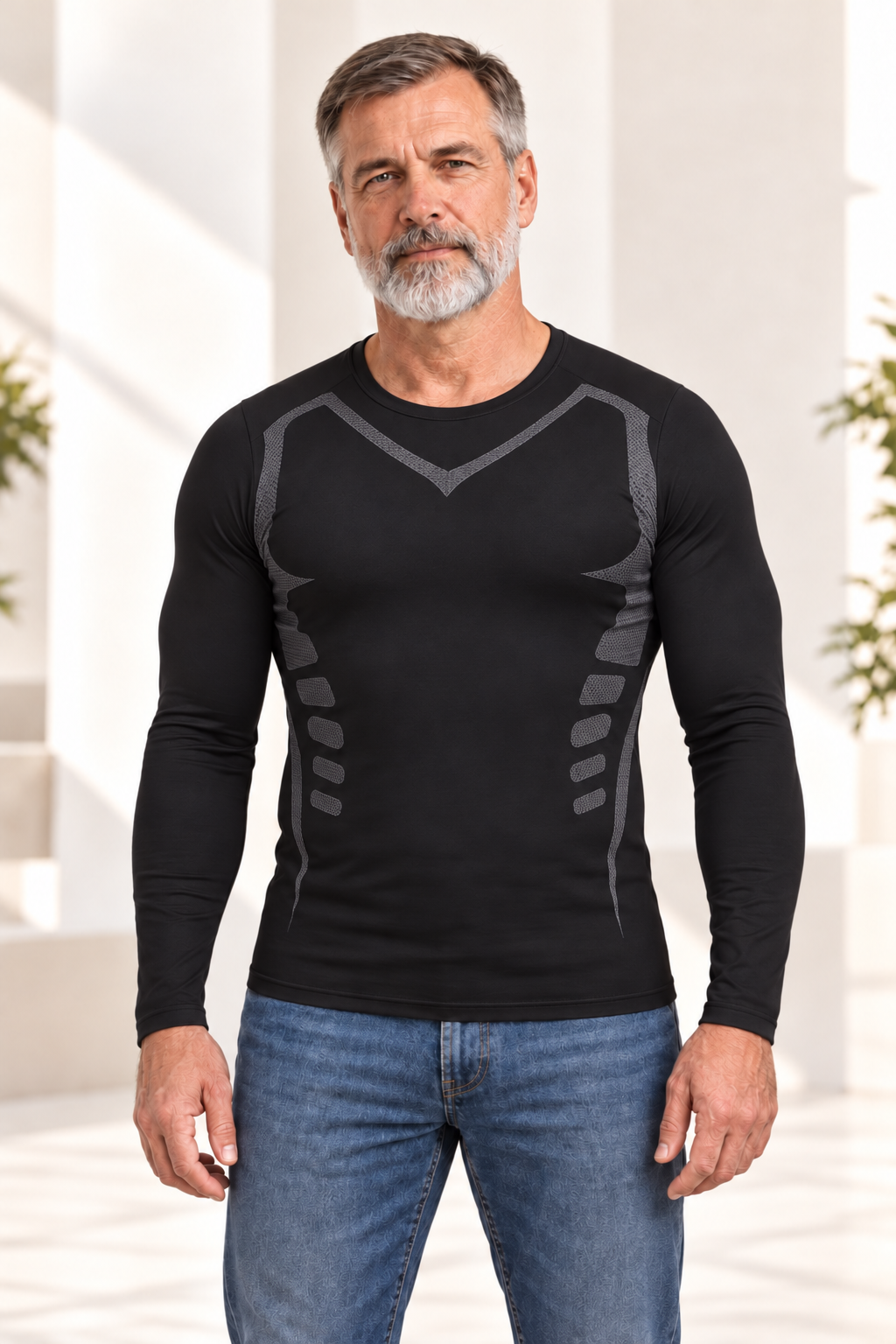 FitForm™ Define Men’s Long-Sleeve Compression Shirt