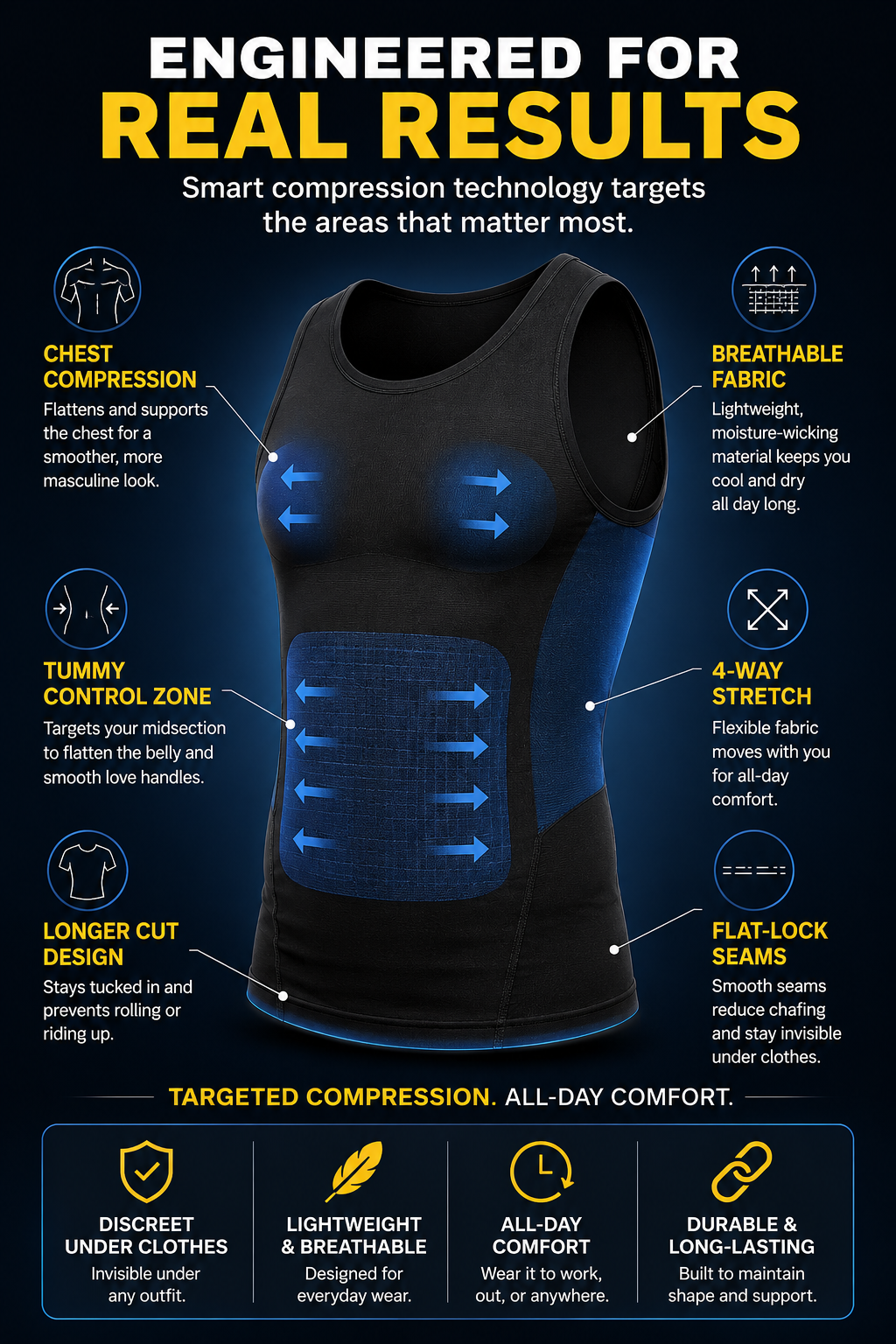 FitForm™ Men’s Compression Undershirt