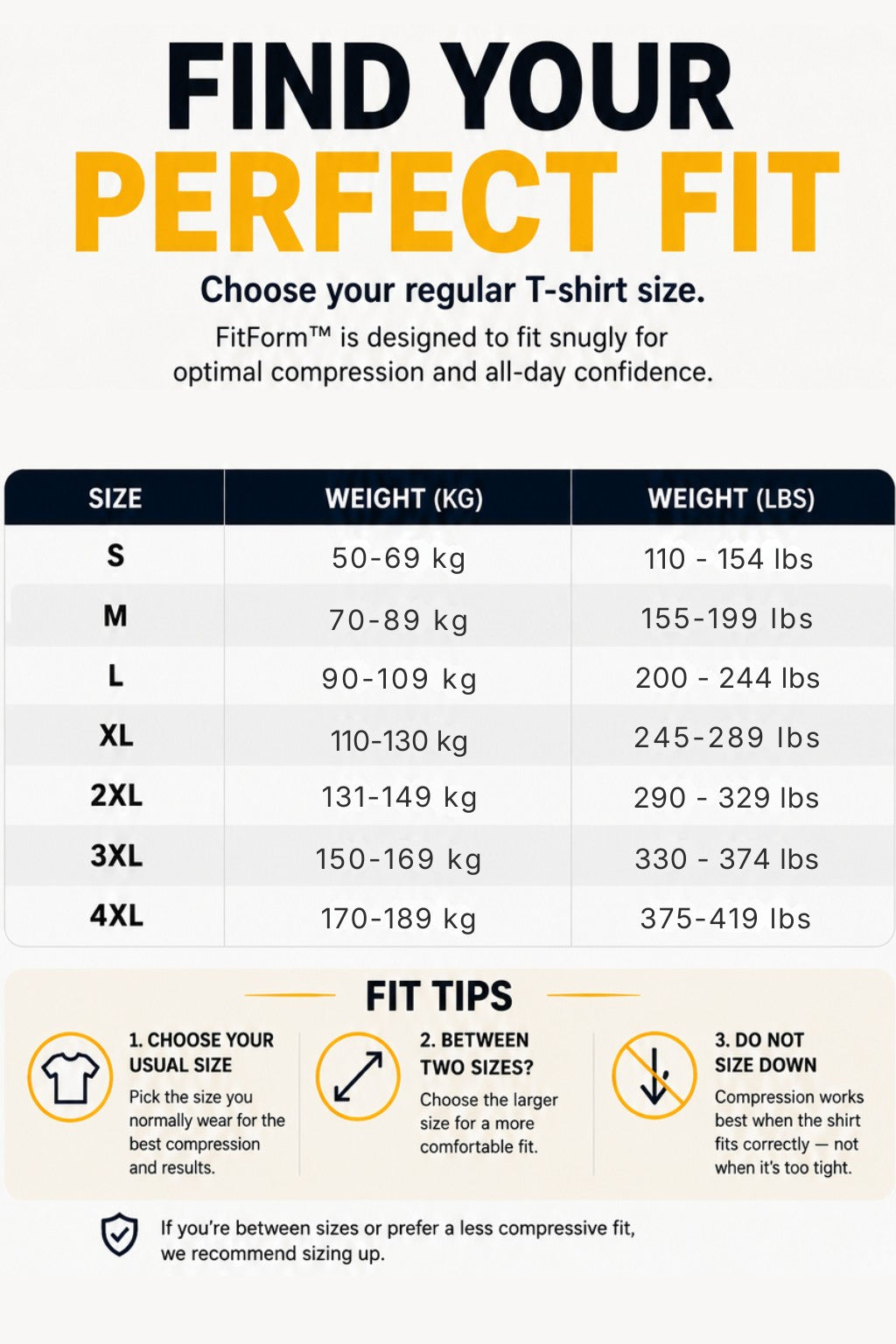 FitForm™ Men’s Compression Undershirt