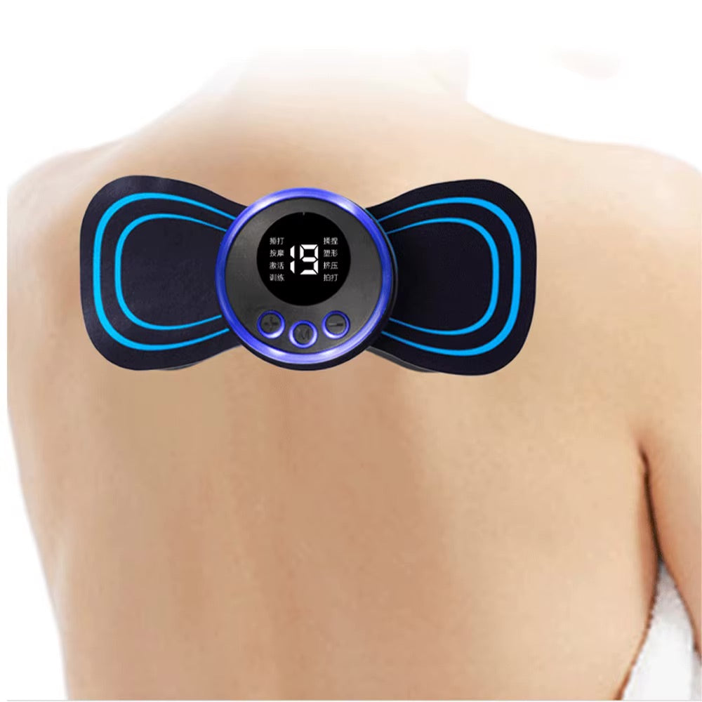 EMS Device and 3 patches: for extra relief where you need it most.